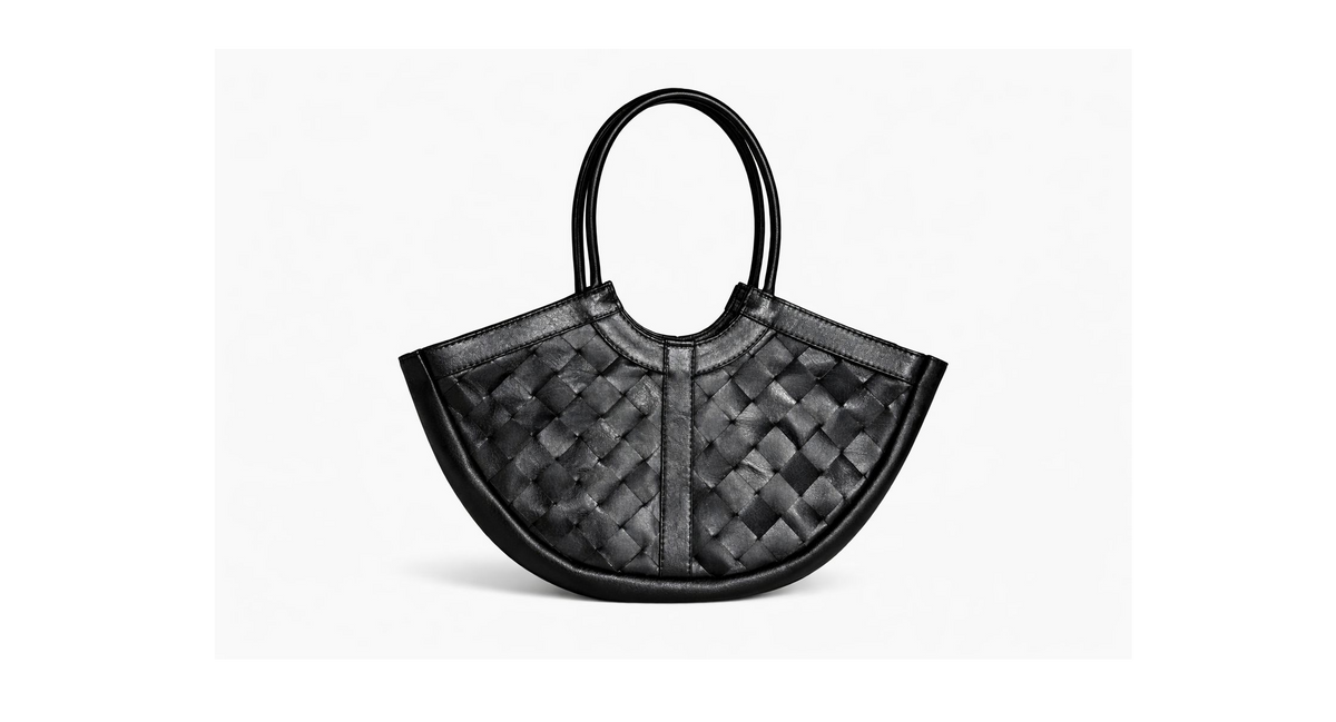 Milos – Sac cuir tressé – OYA HUMANI