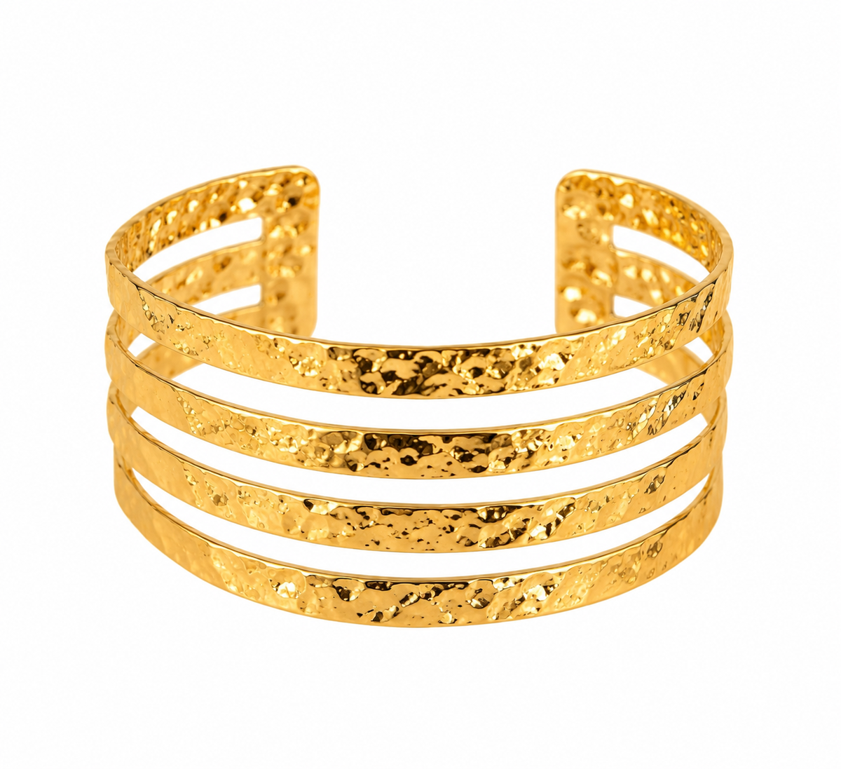 Jonc Oro – Plaqué or – OYA HUMANI – vue 3