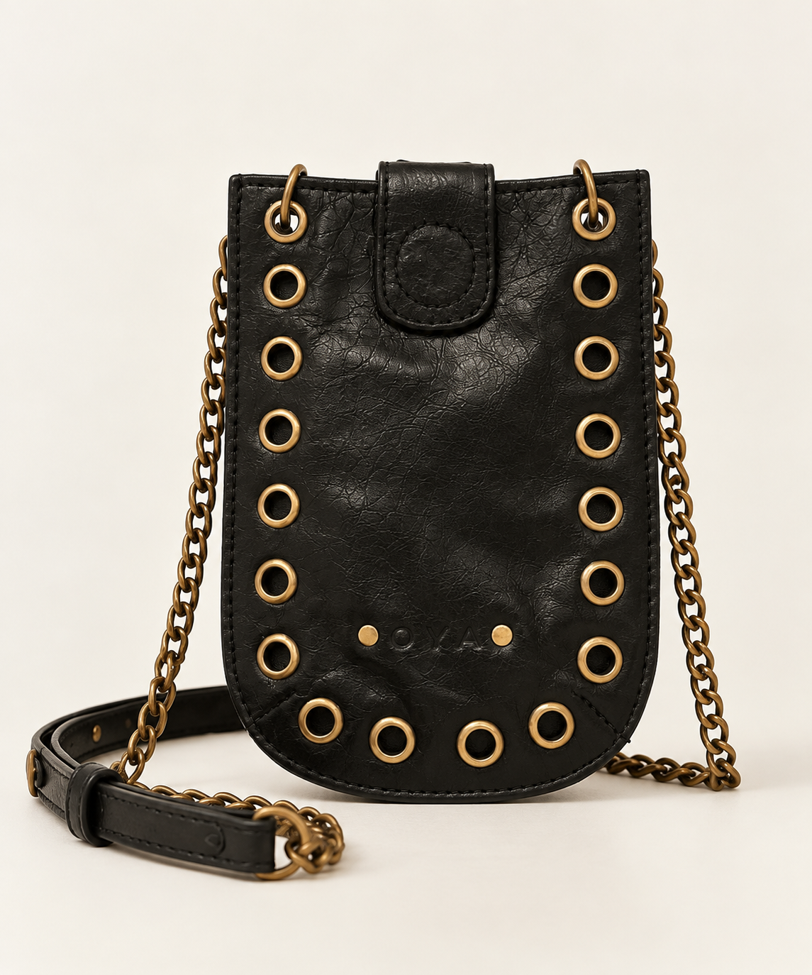 Vence – Pochette téléphone cuir – OYA HUMANI – vue 2